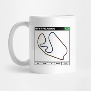 formula one circuit interlagos - formula one track - formula 1 track T-Shirt Hoodie T-Shirt Mug